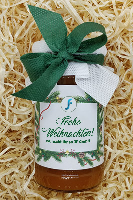 Frohe Weihnachten für Ihre Firma personalisiert